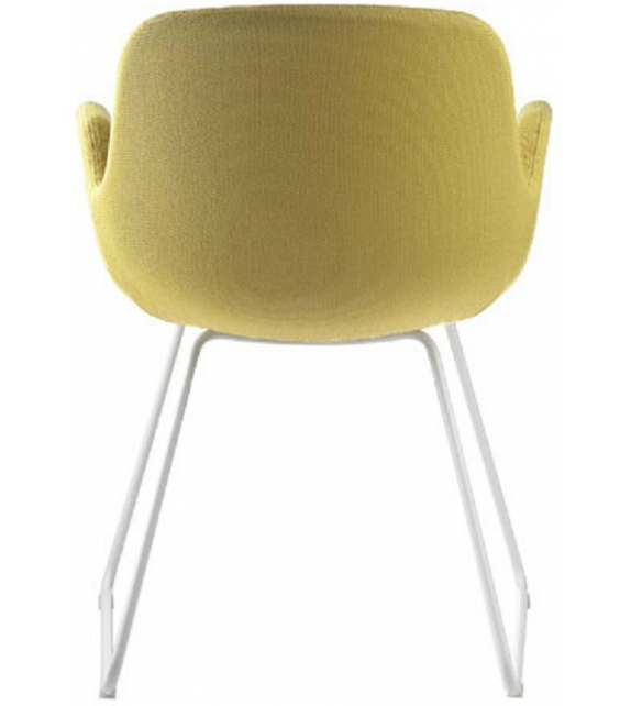 Pass Lapalma Upholstered Chair with Sled Base