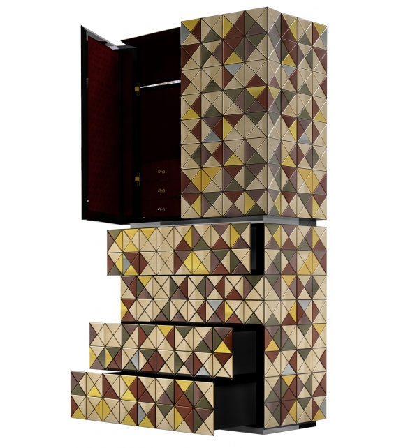 Pixel Anodized Boca Do Lobo Cabinet