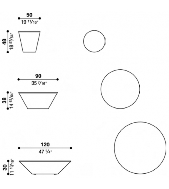 Pond Acerbis Occasional Table