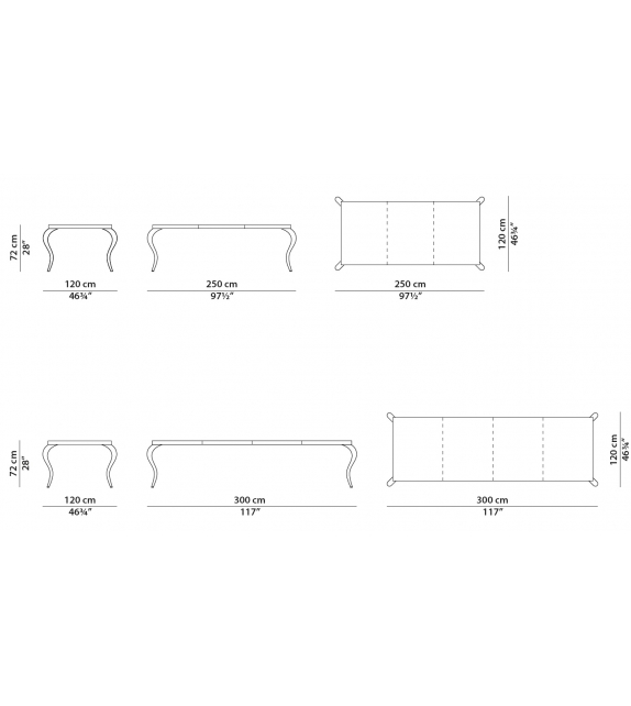 Galbés Baxter Table