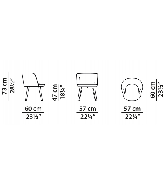 Colette Baxter Small Armchair