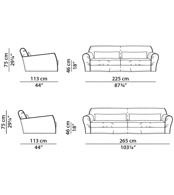 Housse Baxter Sofa