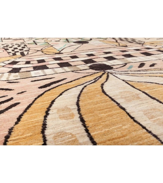 Afghan Folklore Nodus Alfombra