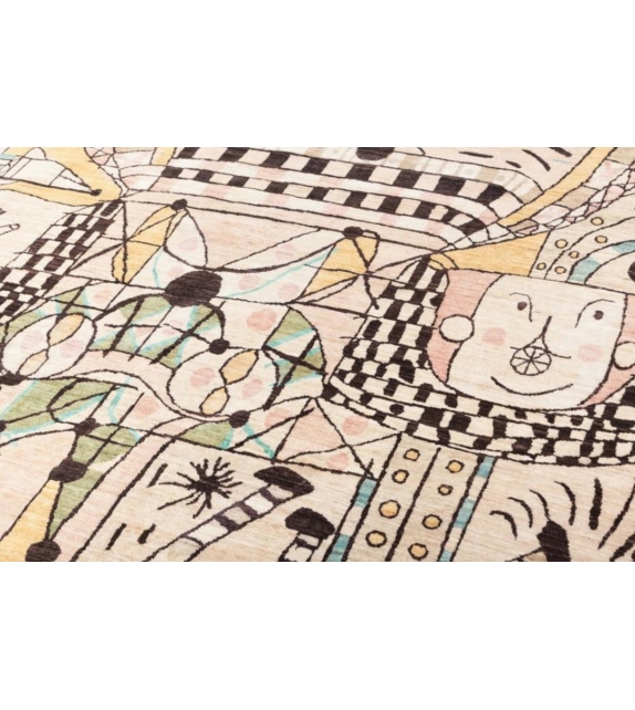 Afghan Folklore Nodus Tappeto