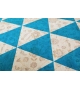 Double Layer Blue Nodus Rug