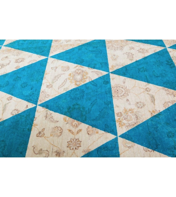Double Layer Blue Nodus Tapis