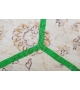 Double Layer Green Nodus Tapis