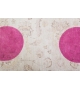Double Layer Pink Nodus Rug