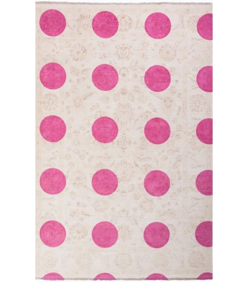 Double Layer Pink Nodus Tapis