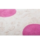 Double Layer Pink Nodus Rug