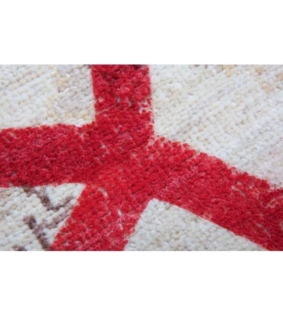 Double Layer Red Nodus Rug