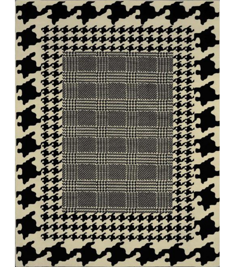 Pied de Poule Nodus Teppich