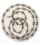 Barbed Wire Nodus Teppich
