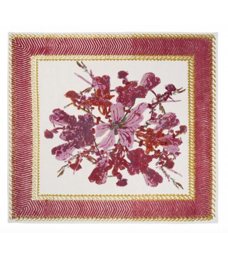 Savage Flowers - Red Harmony Nodus Tapis
