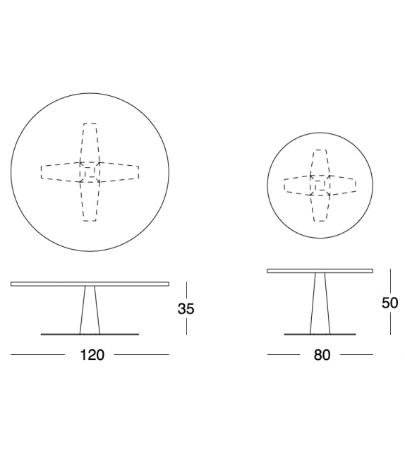 Bourbon Longhi Table D'Appoint