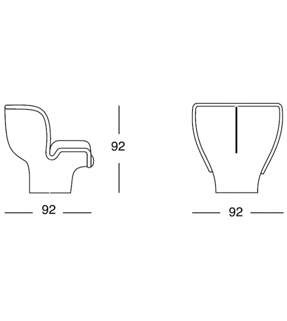 Elda Longhi Fauteuil