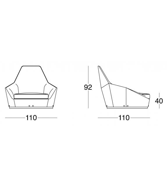 Aoyama Longhi Armchair