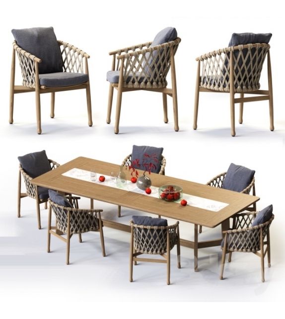 Ginestra B&B Italia Chaise Outdoor