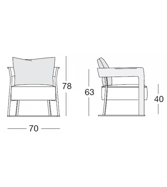 Agatha Longhi Armchair