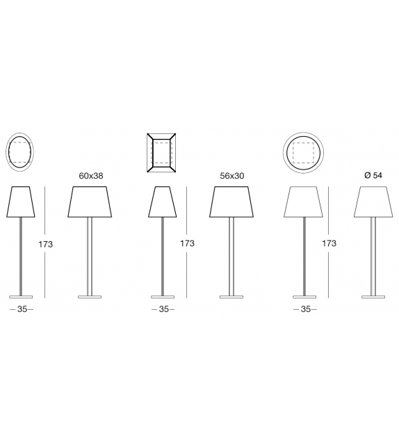 Akilele Longhi Stehleuchte