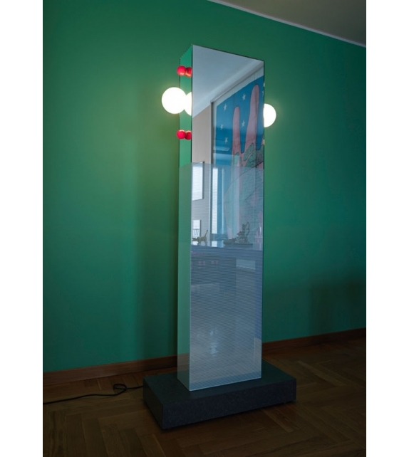 Shibam 2 Glas Italia Specchio