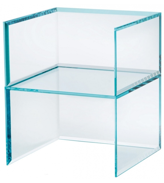 Prism Glass Glas Italia Petit Fauteuil