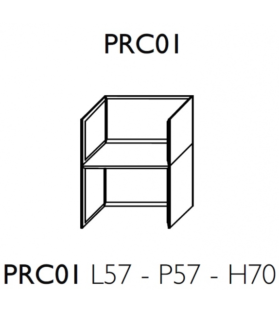 Prism Glass Glas Italia Petit Fauteuil