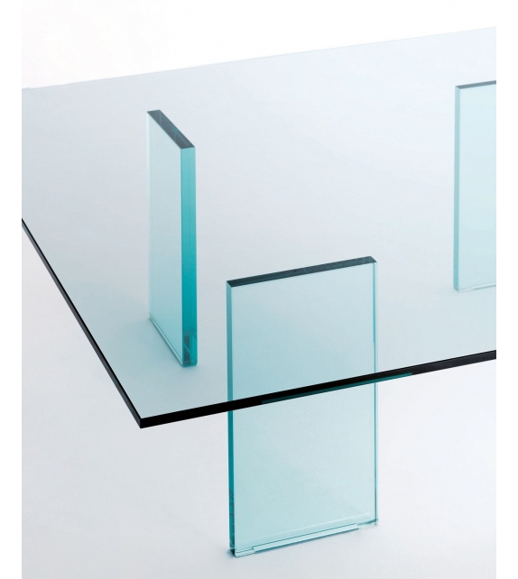 Glass table (1976) Glas Italia Tavolo Basso