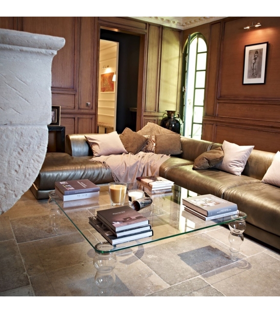 Post Modern Glas Italia Couchtisch