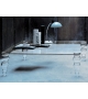 Post Modern Glas Italia Couchtisch