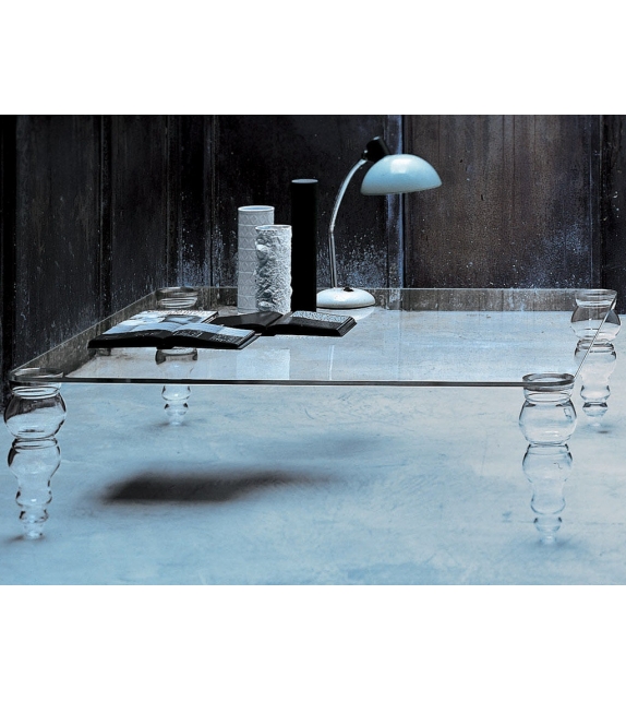 Post Modern Glas Italia Couchtisch