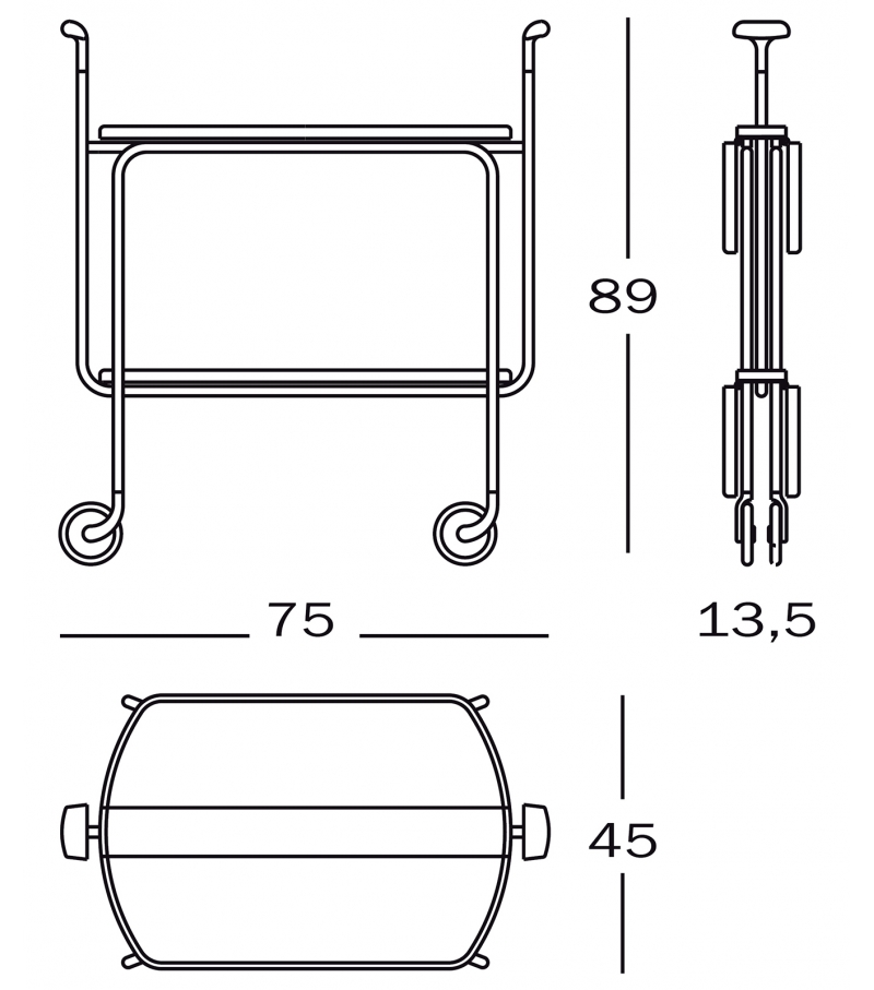 Transit Magis Rollwagen Klappbar