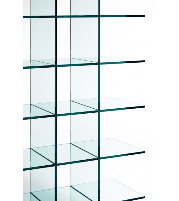 Glass Shelves 1 (1976) Bibliothèque Glas Italia