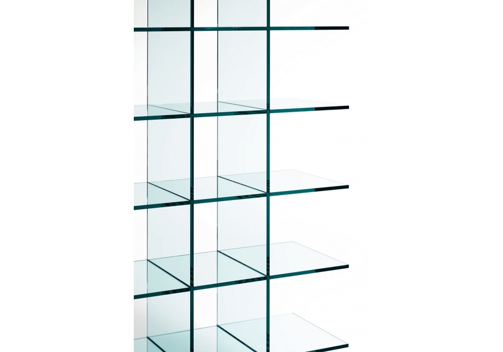 Glass shelves (1976) Librería Glas Italia Milia Shop