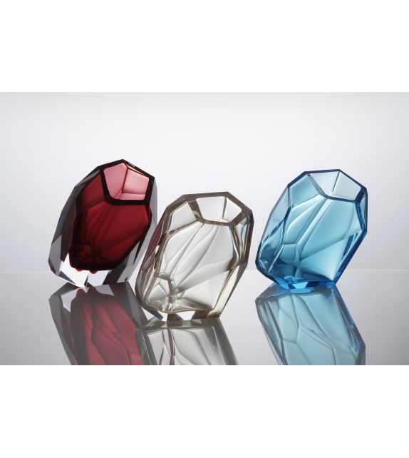 Crystal Rock Lasvit  Jarron