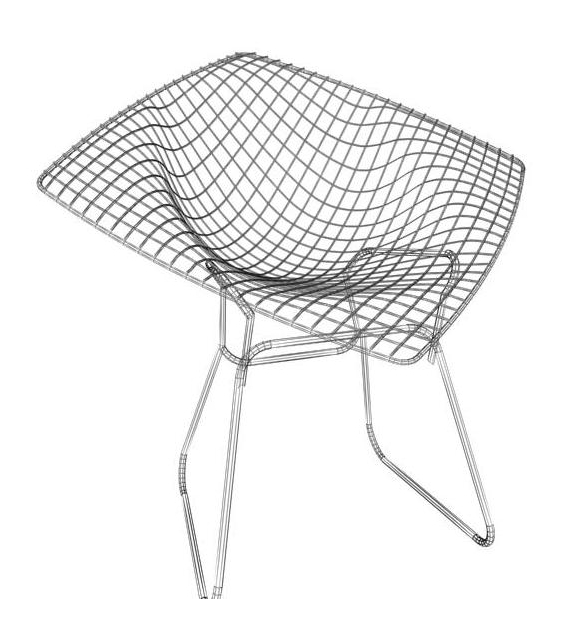 Bertoia poltroncina