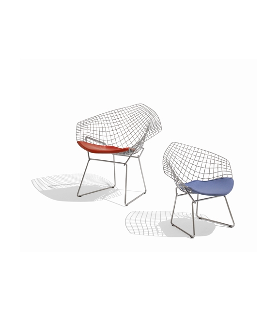 Bertoia poltroncina con cuscino