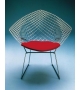 Bertoia poltroncina con cuscino