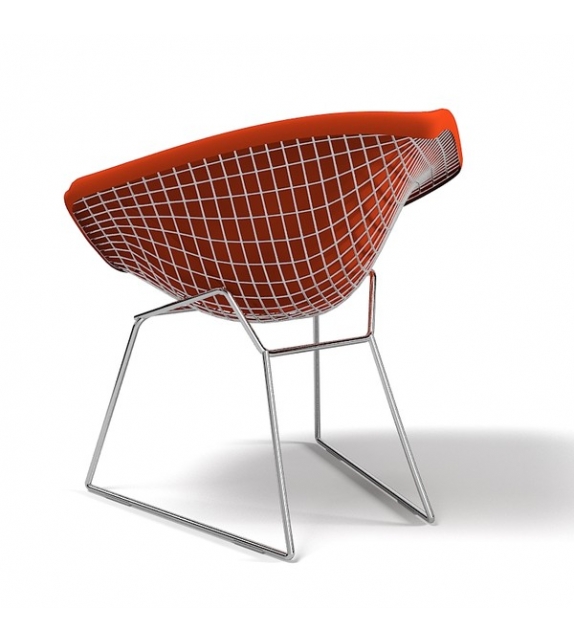 Bertoia poltroncina interamente rivestita