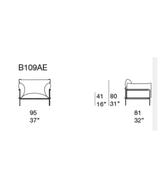 Kabà Paola Lenti Poltrona