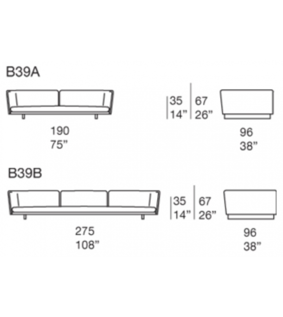 Sabi Paola Lenti Canapé