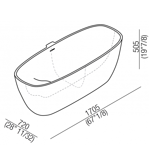 Deep Agape Baignoire