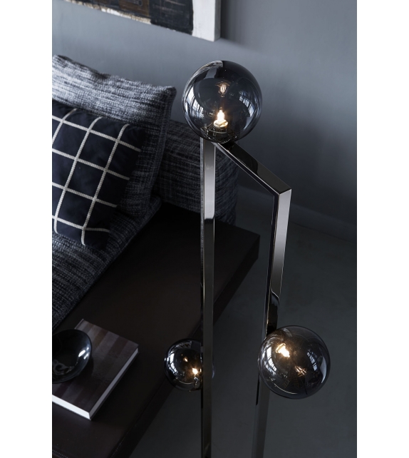 Mondrian Glass Venicem Floor Lamp