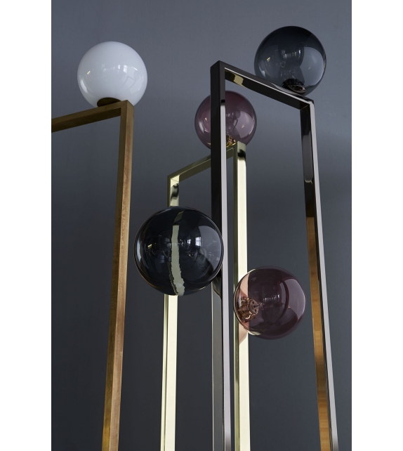 Mondrian Glass Venicem Lampada da Terra