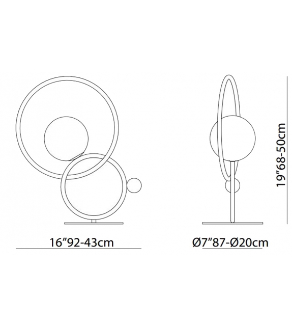 Zoe Table Venicem Table Lamp