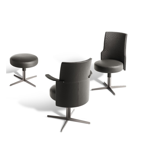 Jeff Poltrona Frau Stool