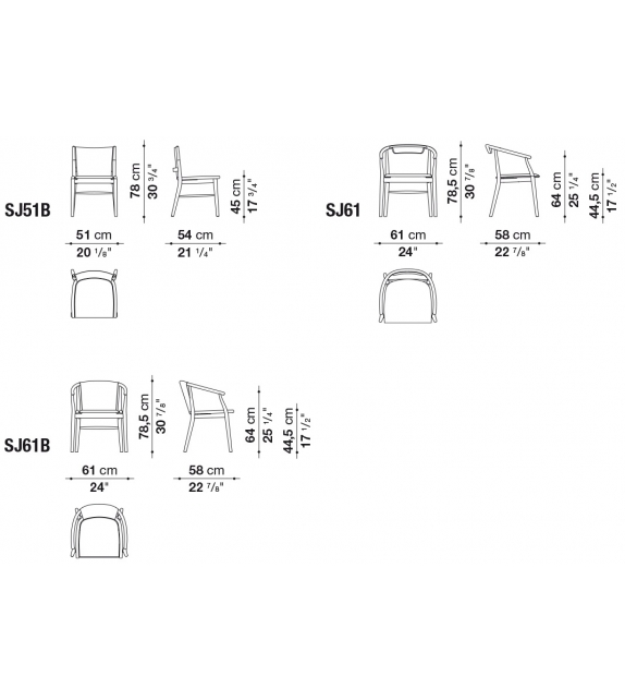 Jens B&B Italia Silla