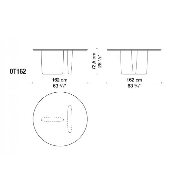 Tobi-Ishi B&B Italia Tisch