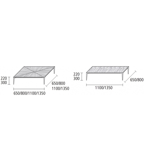 Tray Rimadesio Couchtisch