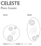 Celeste Glas Italia Specchio